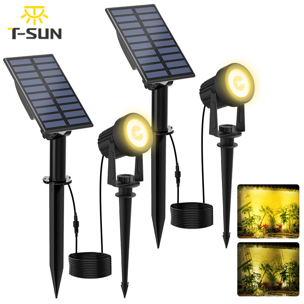 Lighting Decor Sunrise - 2PCS Super Bright Solar Spotlight Solar