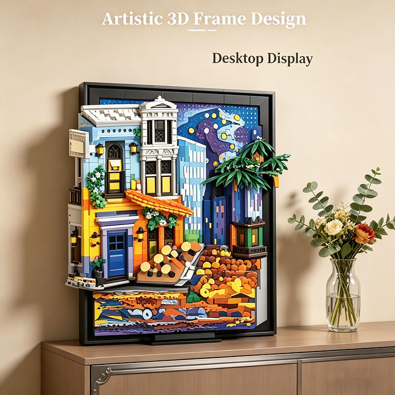 Lighting Decoration Ideas For Home - 2678PCS Night Sky Cafe Picture Frame