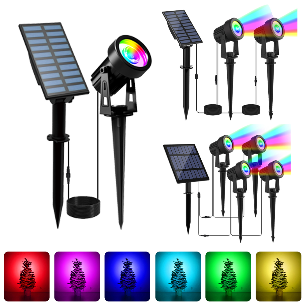 Lighting Decor Sunrise - 1/2/4 Lights RGB Solar LED Light