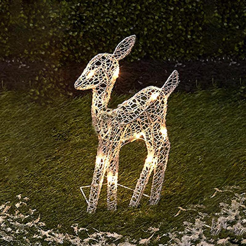 Reindeer Christmas Decoration  - Lighting Decoration Stand 评论和价格