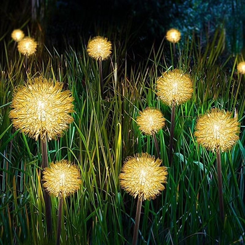10 Combo Solar Dandelion Ball  - Lighting Decor Wedding 评论和价格