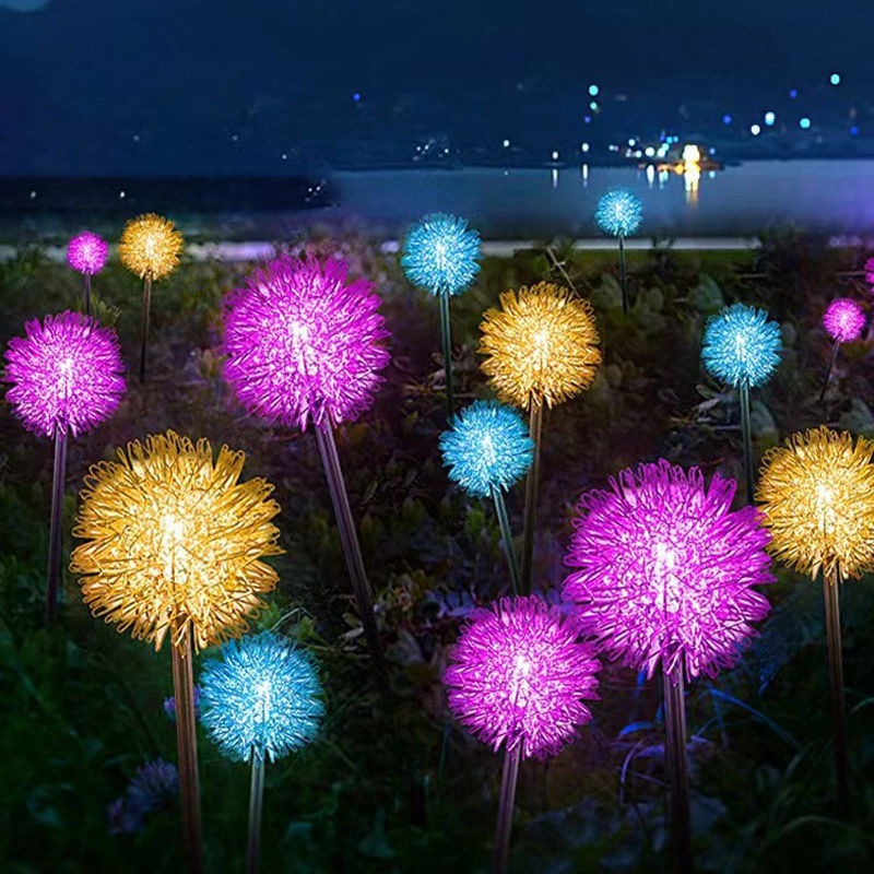 10 Combo Solar Dandelion Ball  - Lighting Decor Wedding 评论和价格