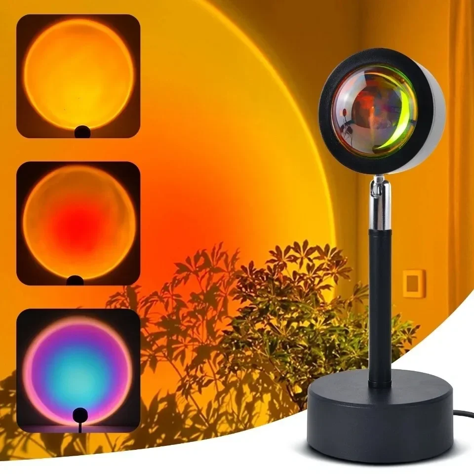 Sunset Mood Light Multiple Col - Sunset Lamp Projection 评论和价格