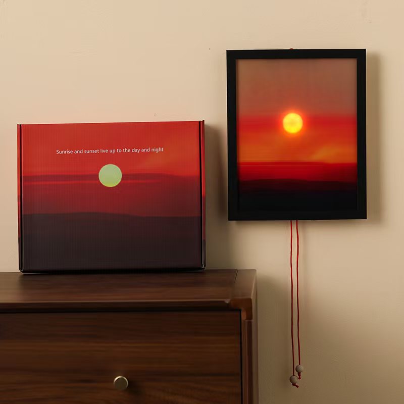 Kinetic Sunrise Sunset Wall La - Lighting Decor Sunrise 评论和价格