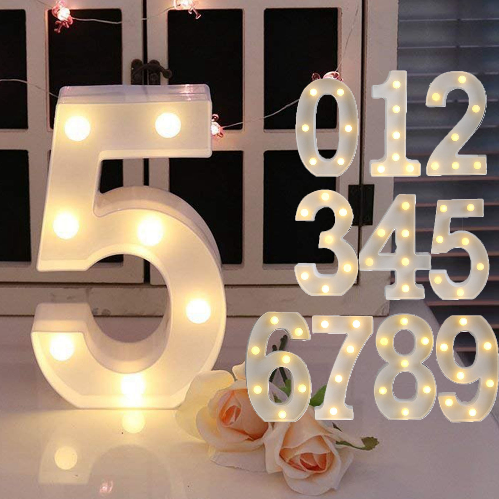 Light Up Letter Led Alphabet N - Lighting Decoration Stand 评论和价格