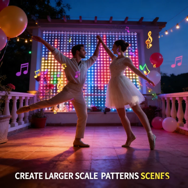 Smart 400LED Curtain Lights, M - Lighting Decor Wedding 评论和价格