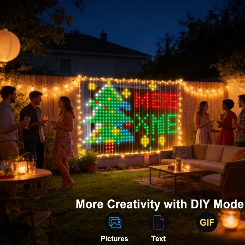 Smart 400LED Curtain Lights, M - Lighting Decor Wedding 评论和价格