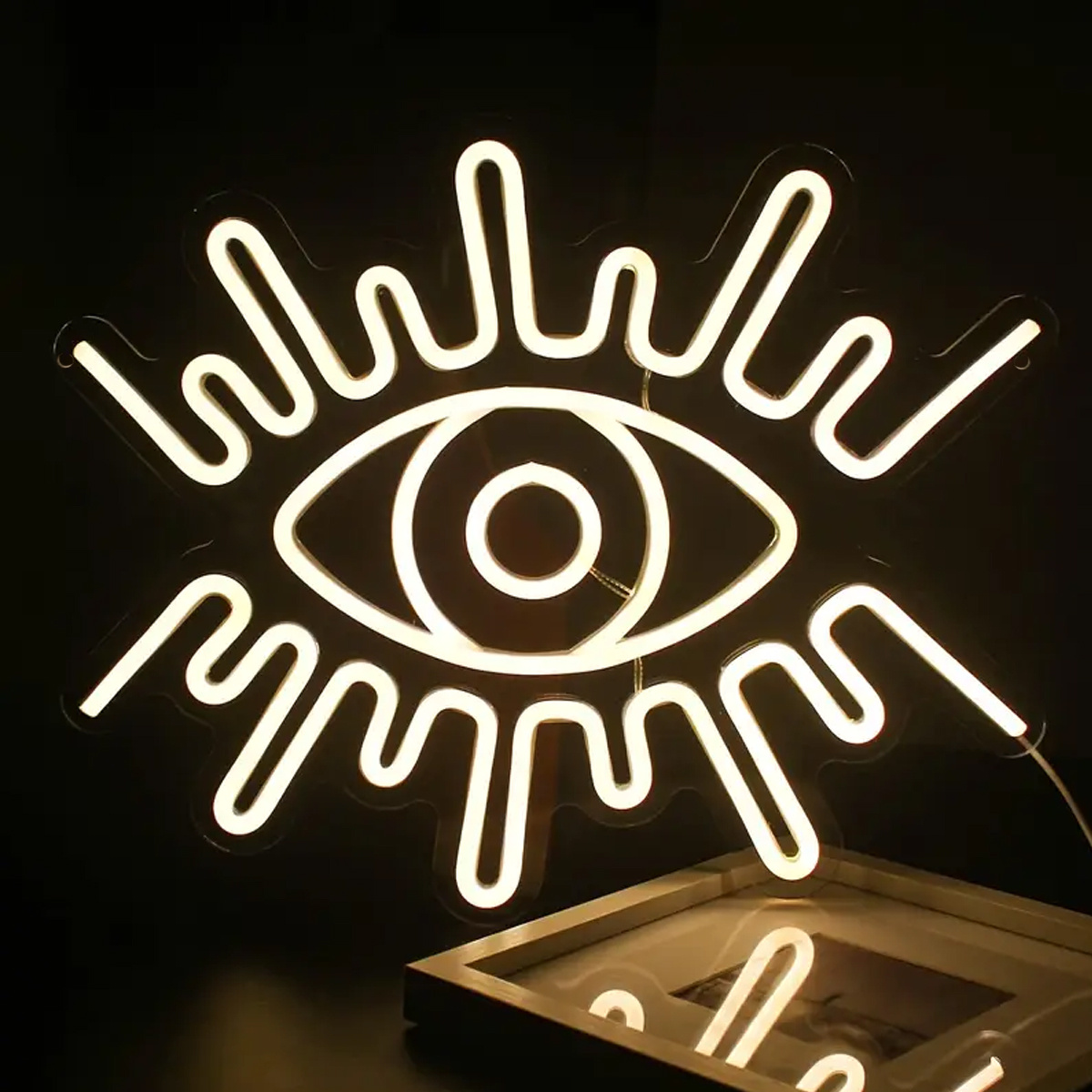 LED Neon Eye Sign, for Home, B - Lighting Decoration Ideas For Home 评论和价格