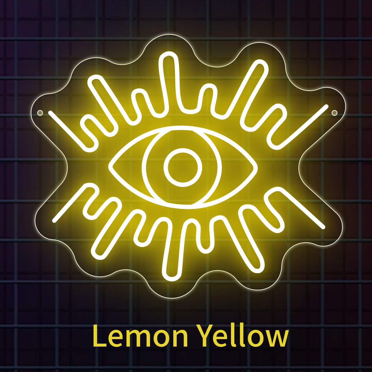 LED Neon Eye Sign, for Home, B - Lighting Decoration Ideas For Home 评论和价格