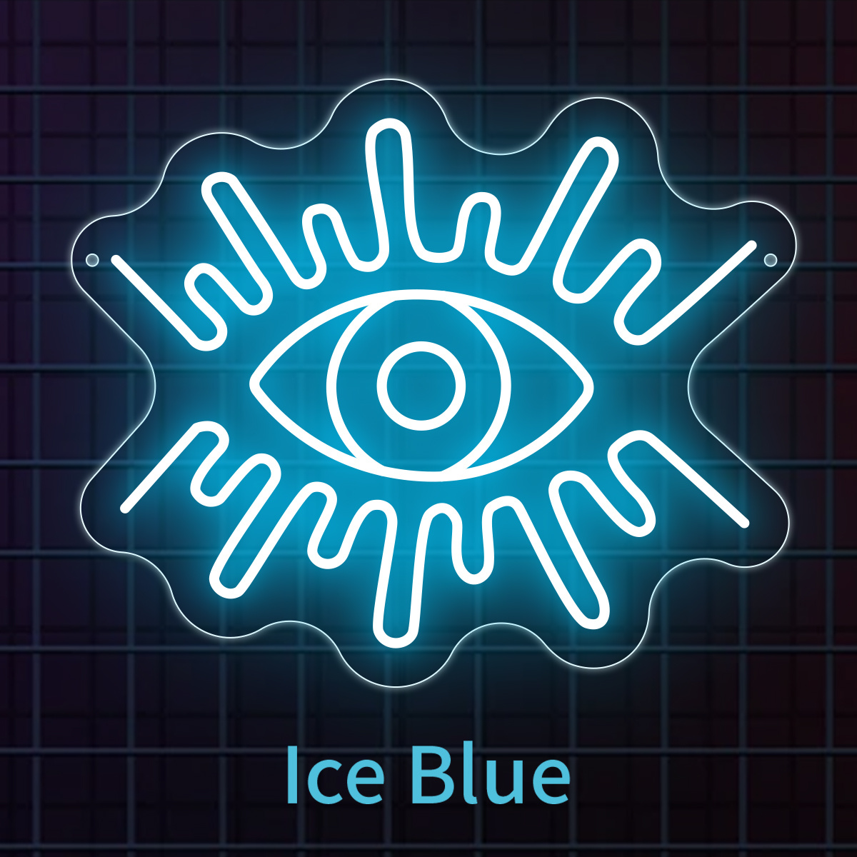 LED Neon Eye Sign, for Home, B - Lighting Decoration Ideas For Home 评论和价格