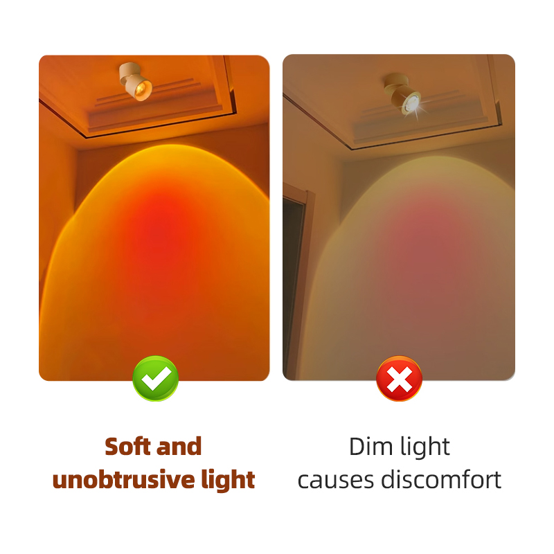 LED Sunset Spotlight Ceiling L - Sunset Lamp Projection 评论和价格