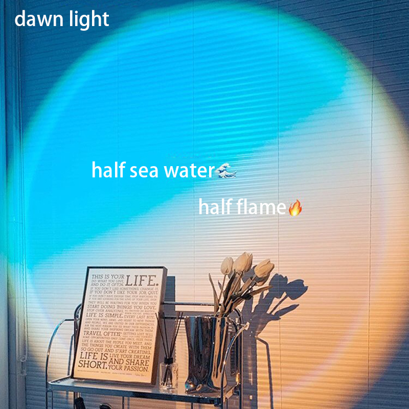USB Rechargeable Desk Lamp The - Sunset Lamp Projection 评论和价格