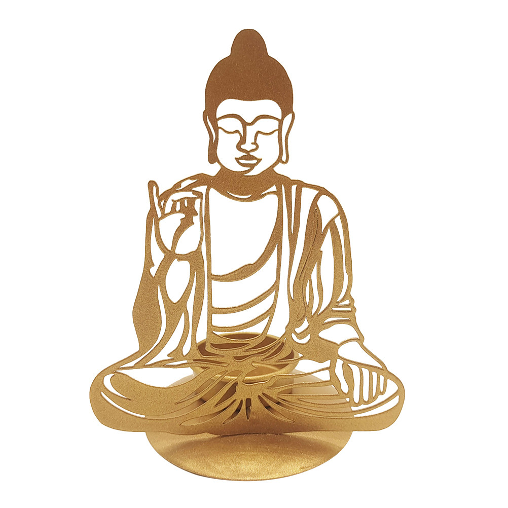 Decorative Buddha Holder Iron  - Office Lighting Decor 评论和价格