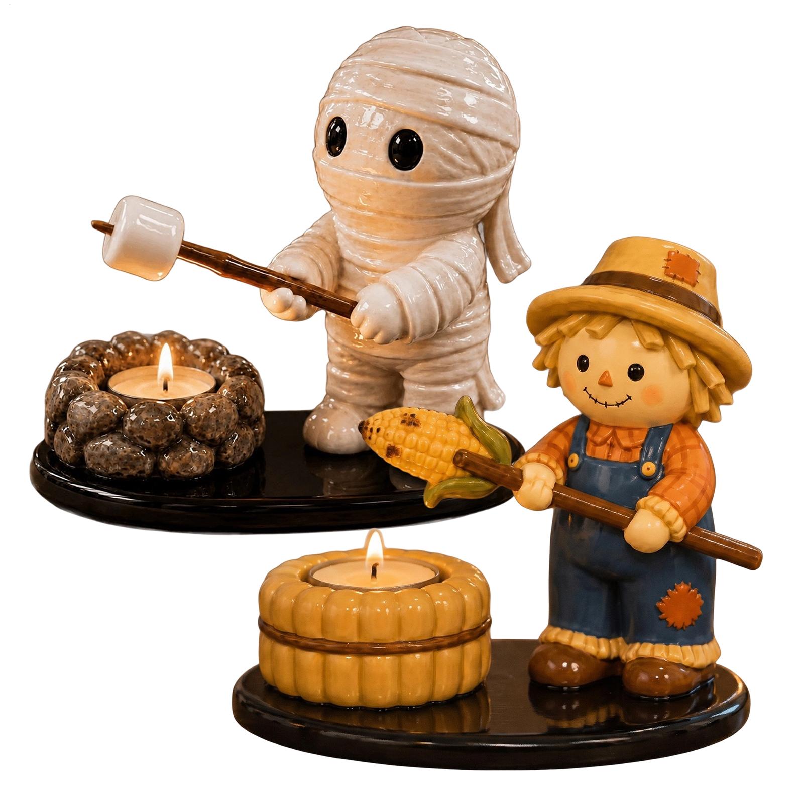 Tea Light Candles Holder Resin - Lighting Decoration Stand 评论和价格