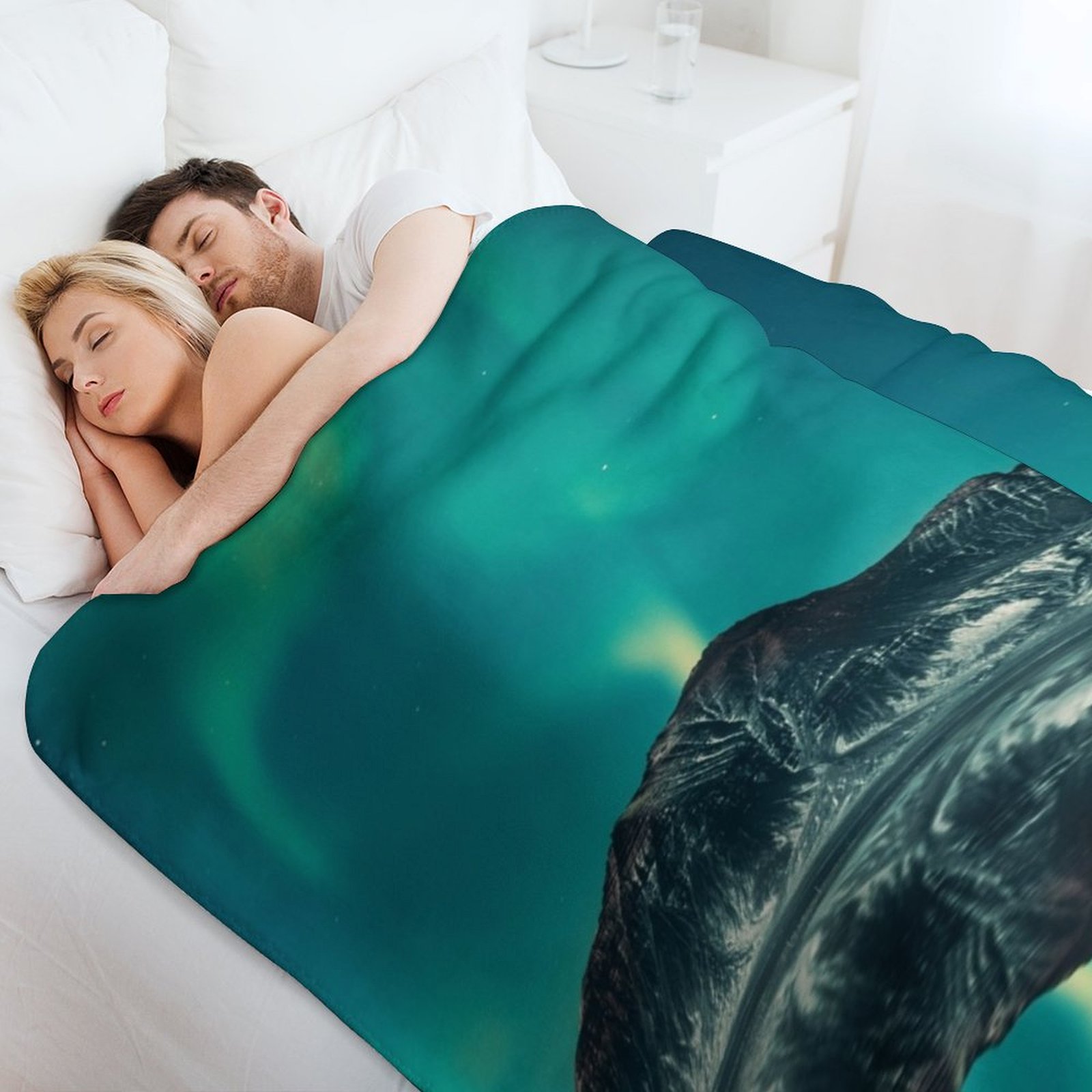 Northern Lights Throw Blanket  - Home Decor Lighting Brands 评论和价格