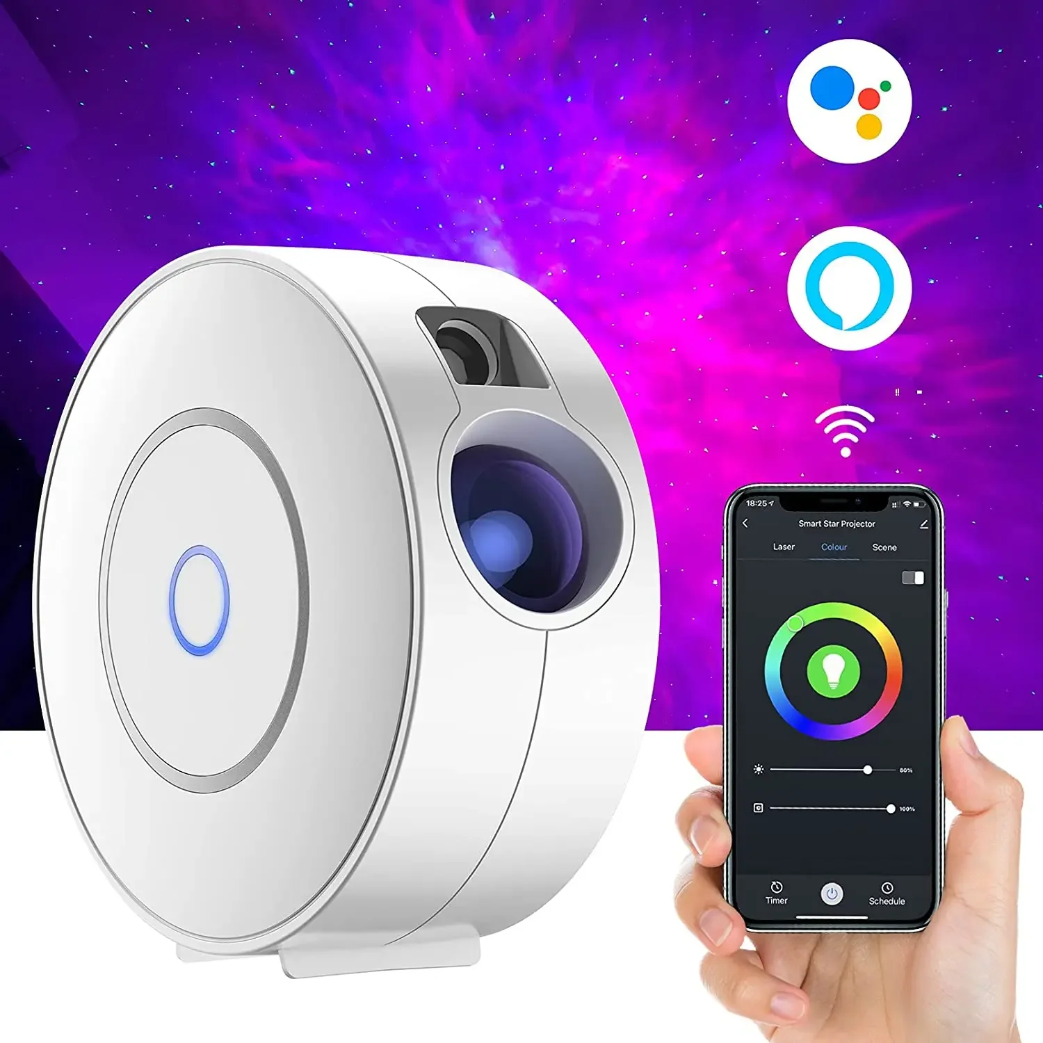 Tuya WiFi Intelligent Aurora G - Sunset Lamp Projection 评论和价格