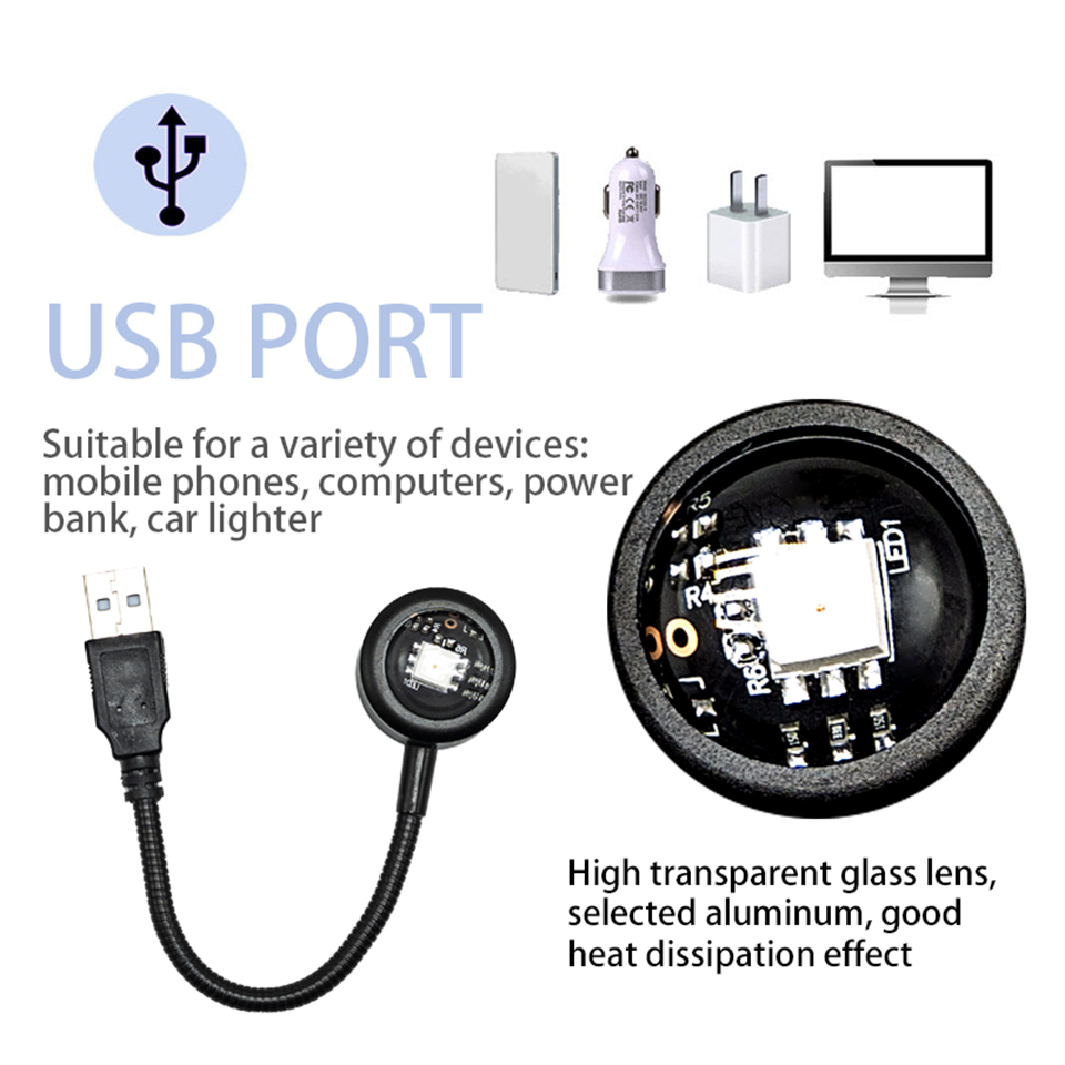 USB LED Sunset Lamp Projector  - Sunset Lamp Projection 评论和价格