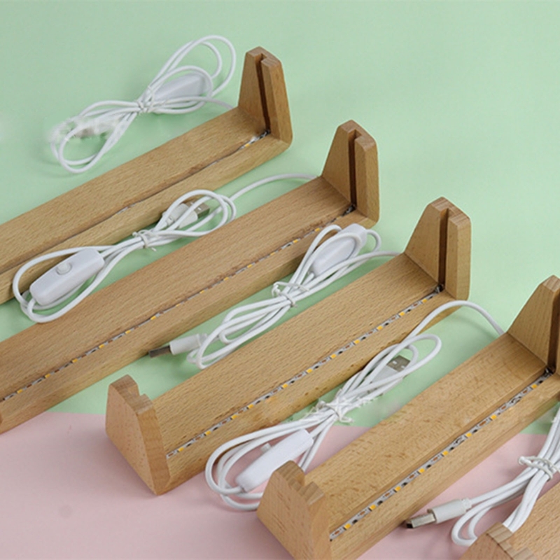 5/6/7/8/10Inch Wooden U-Shape  - Lighting Decoration Stand 评论和价格
