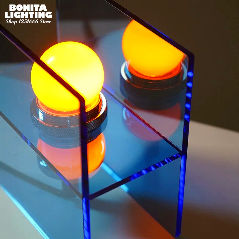 Geometric Acrylic Table Lamp M - Lighting Decor Sunrise 评论和价格