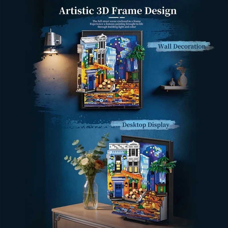 Night Sky Cafe Picture Frame 2 - Lighting Decoration Ideas For Home 评论和价格