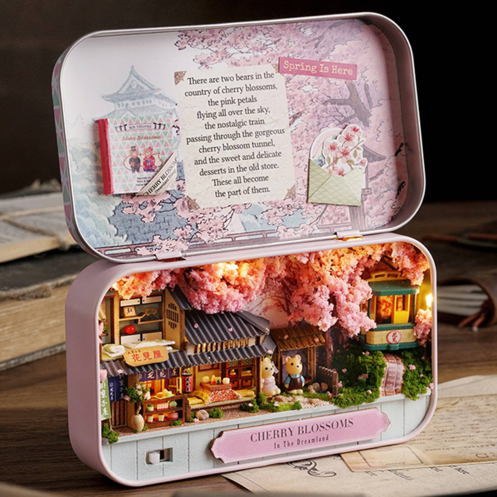 Box Theater Model Gift Idea DI - Lighting Decoration Ideas For Home 评论和价格