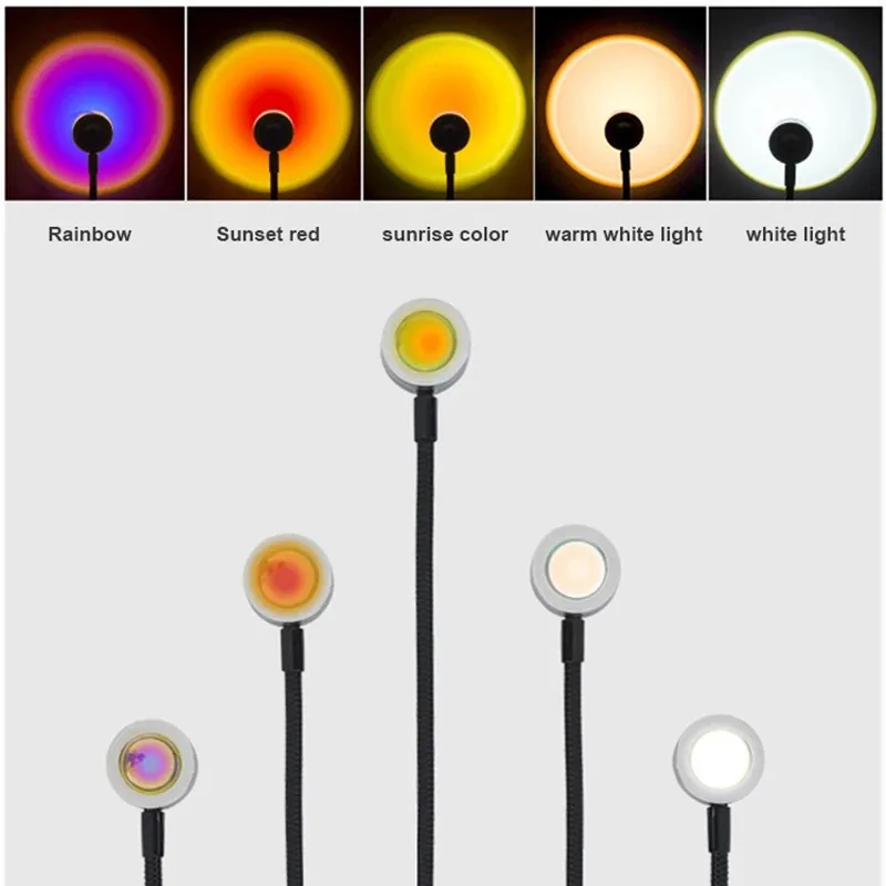 Projection Lamp USB Sunset Rai - Sunset Lamp Projection 评论和价格