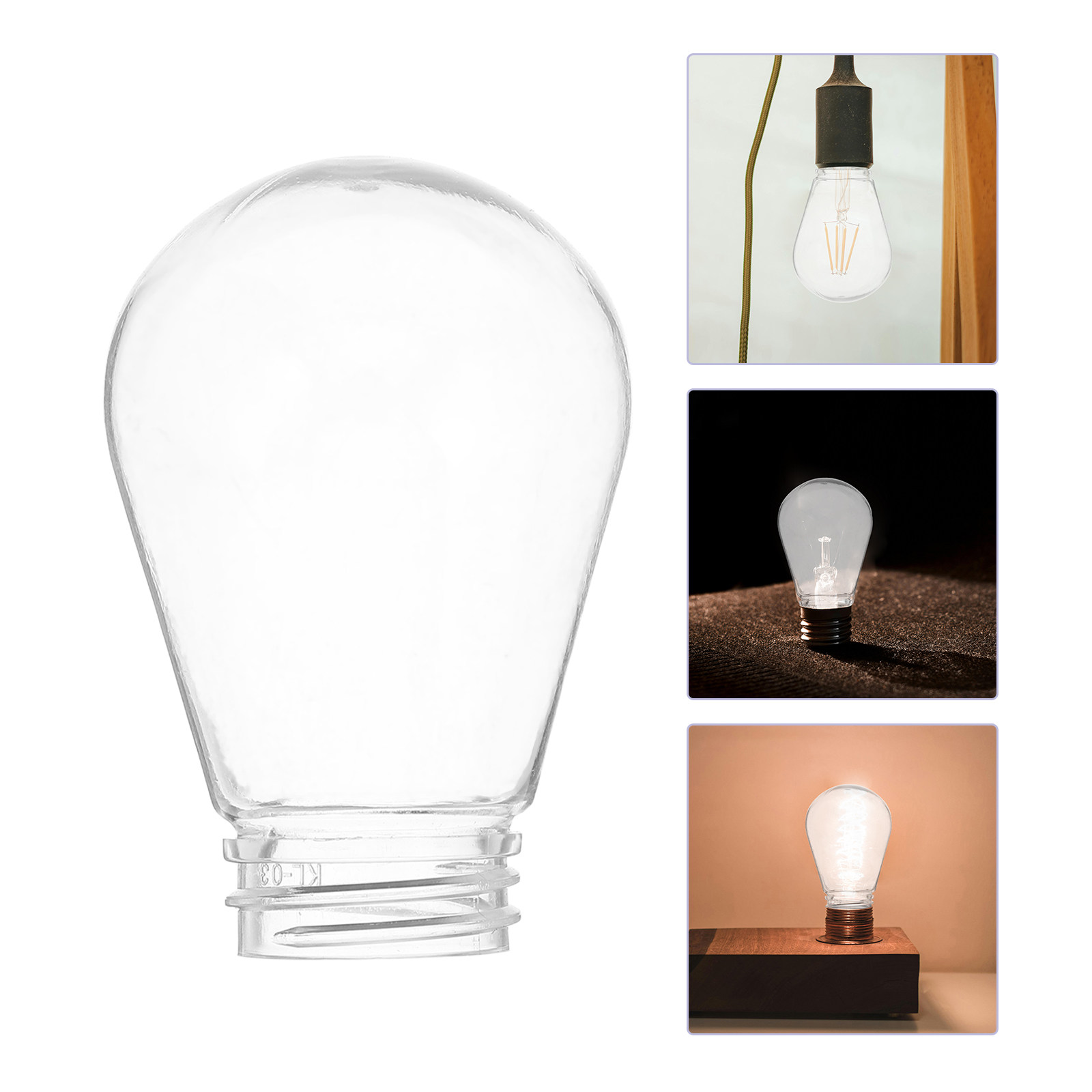 30Pcs Clear Light Bulb Covers  - Lighting Decoration Stand 评论和价格