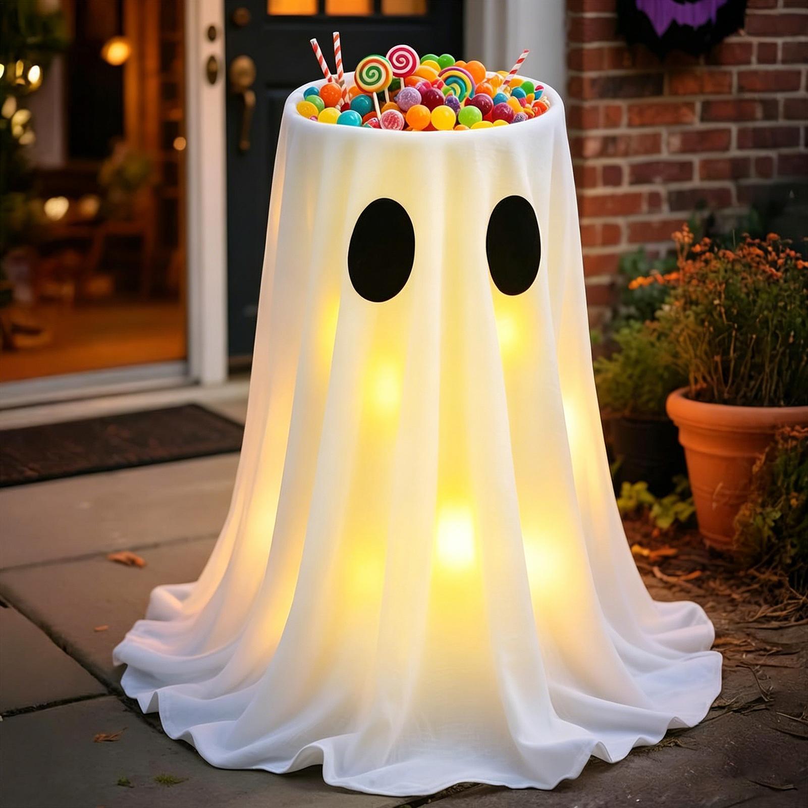 Light Up Ghost Decorations 8 M - Lighting Decoration Stand 评论和价格