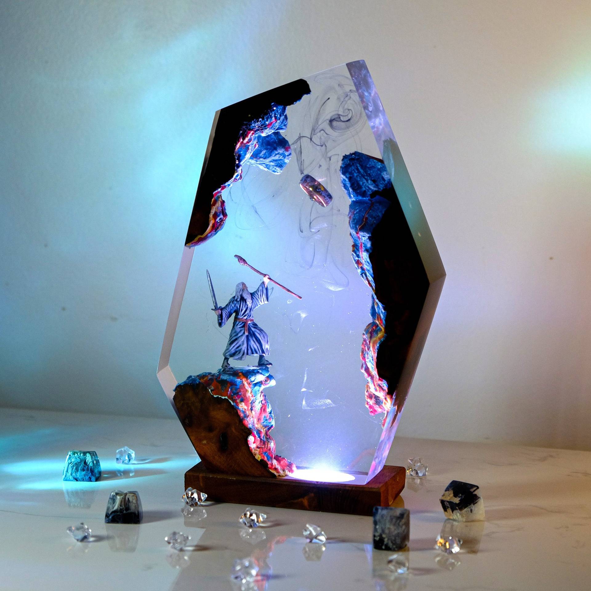 Movie Scence Figure Table Resi - Lighting Decor Wedding 评论和价格