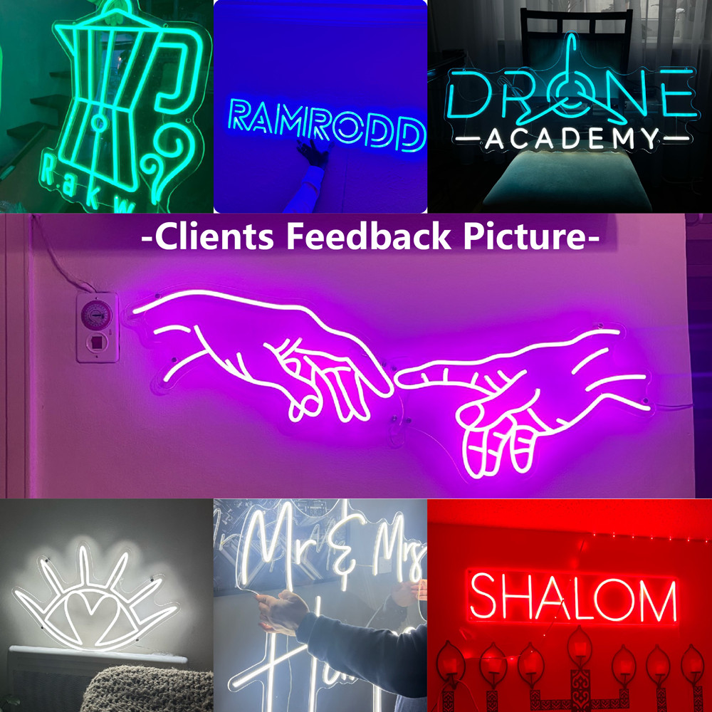 Custom Neon Sign Personalize w - Lighting Decoration Ideas For Home 评论和价格
