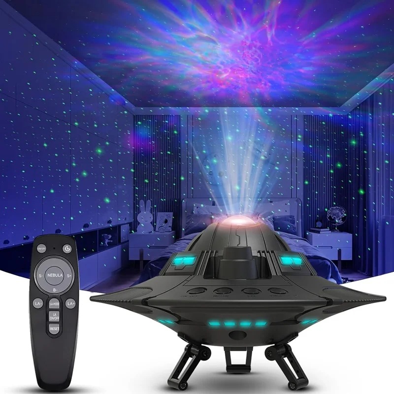 Night Light UFO LED Star Proje - Sunset Lamp Projection 评论和价格