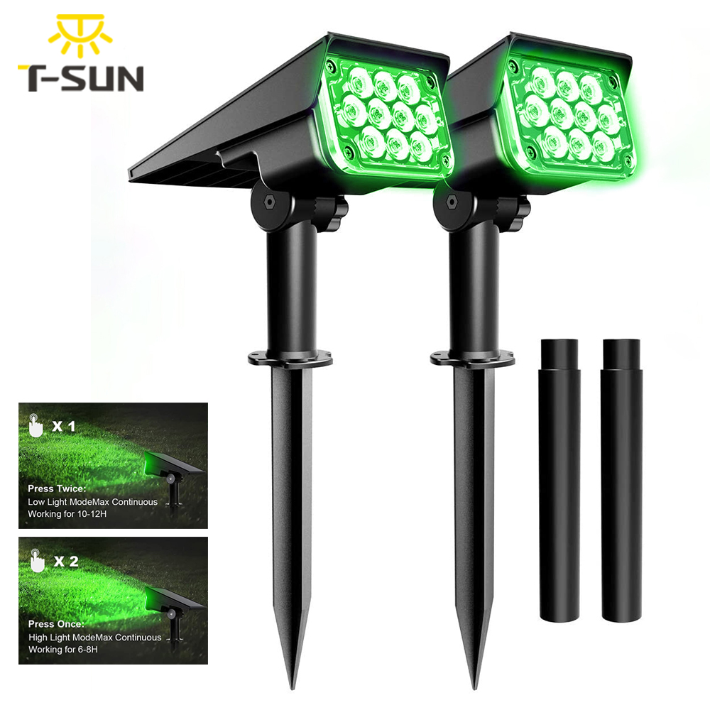 T-SUN Adjustable Solar Spotlig - Lighting Decor Sunrise 评论和价格