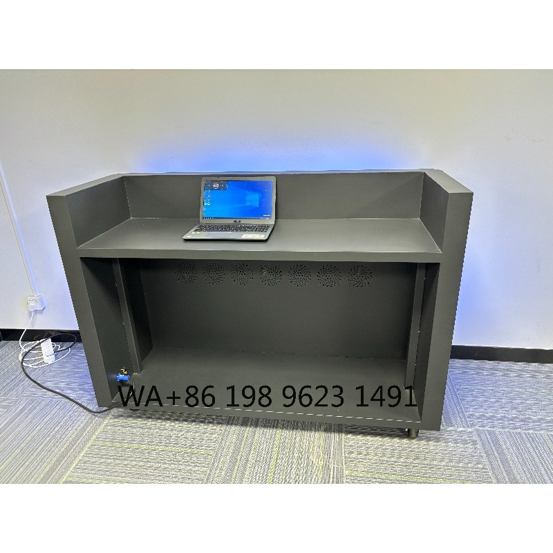 Portable DJ Booth Facade LED V - Lighting Decoration Stand 评论和价格