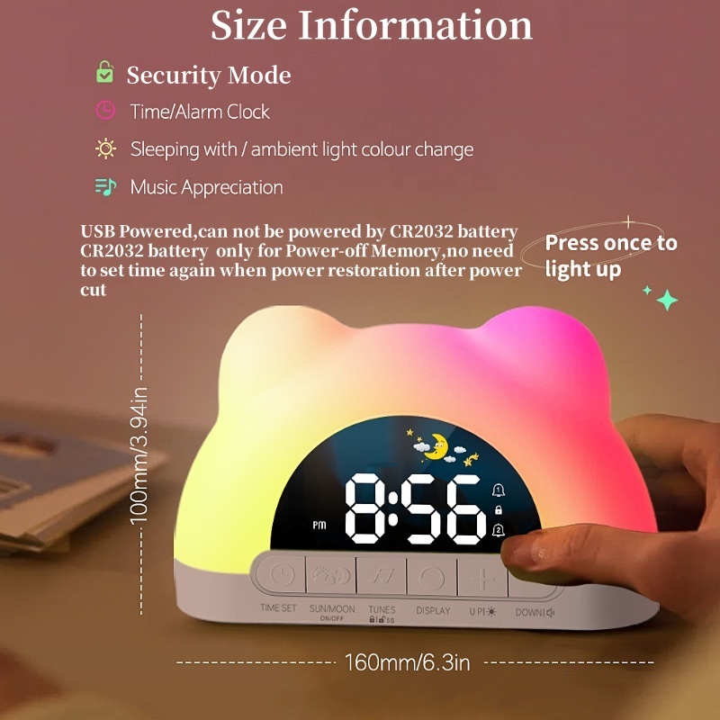 Sunrise Digital Alarm Clock wi - Lighting Decor Sunrise 评论和价格