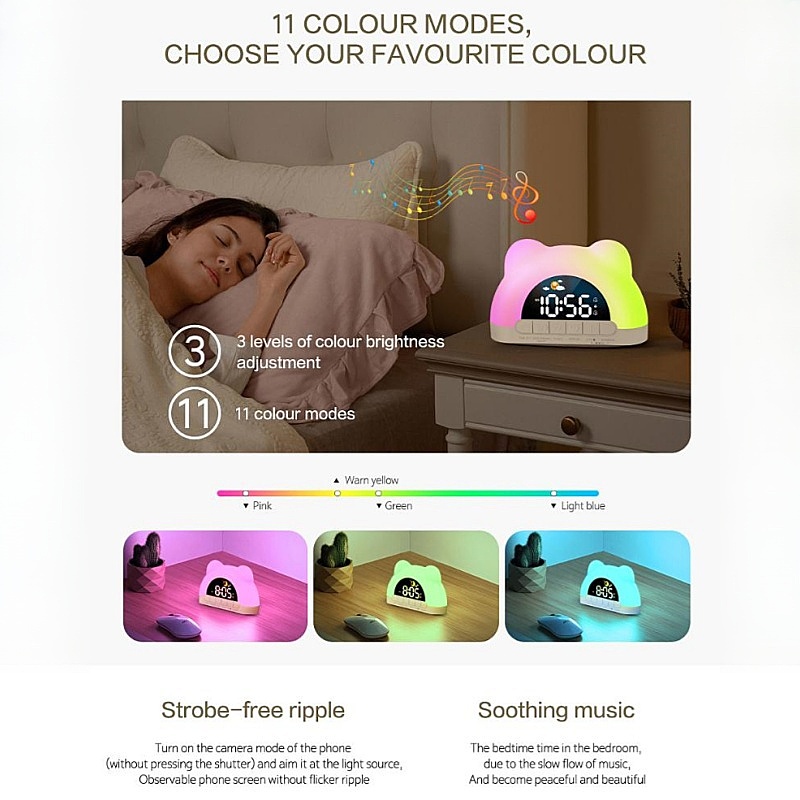 Sunrise Digital Alarm Clock wi - Lighting Decor Sunrise 评论和价格