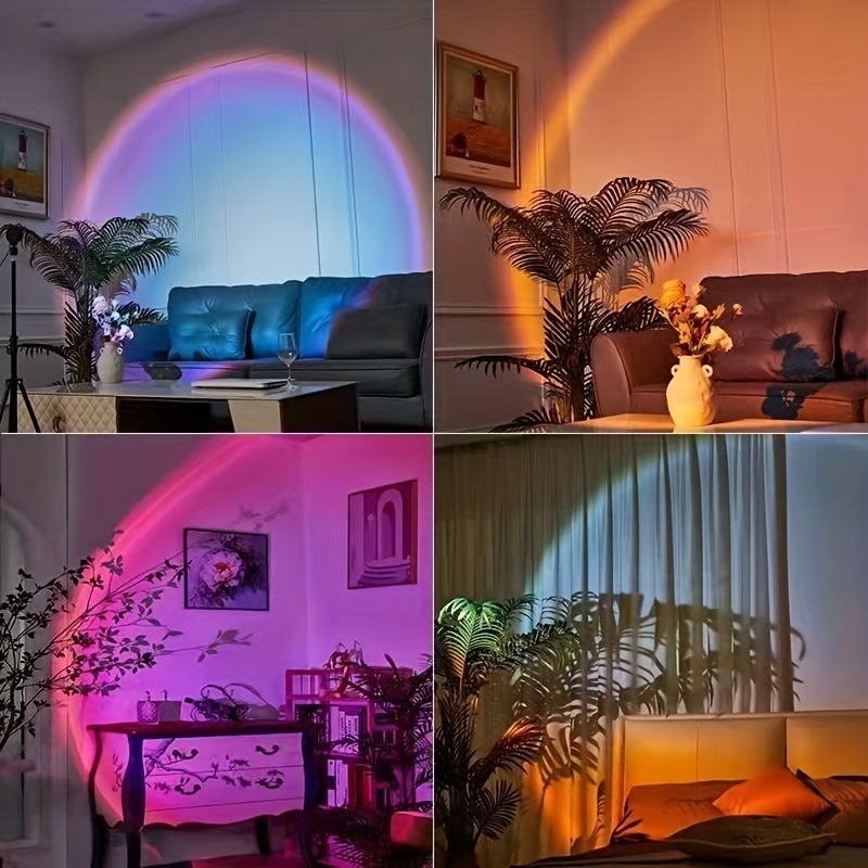 1pc Vibrant Sunset Projection  - Sunset Lamp Projection 评论和价格