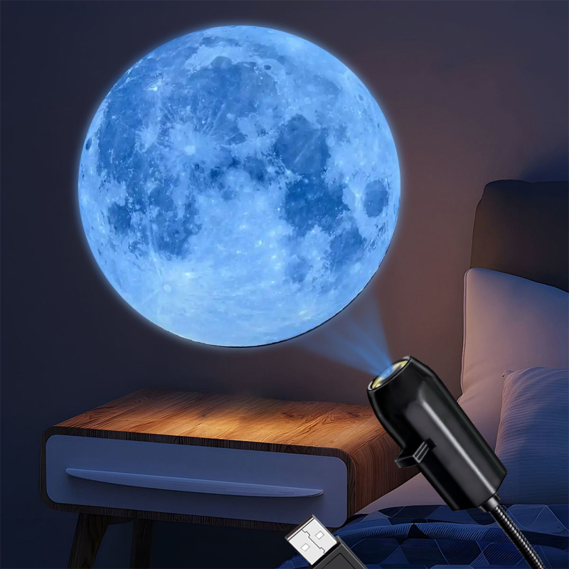 USB Ceiling Moon Earth Project - Sunset Lamp Projection 评论和价格