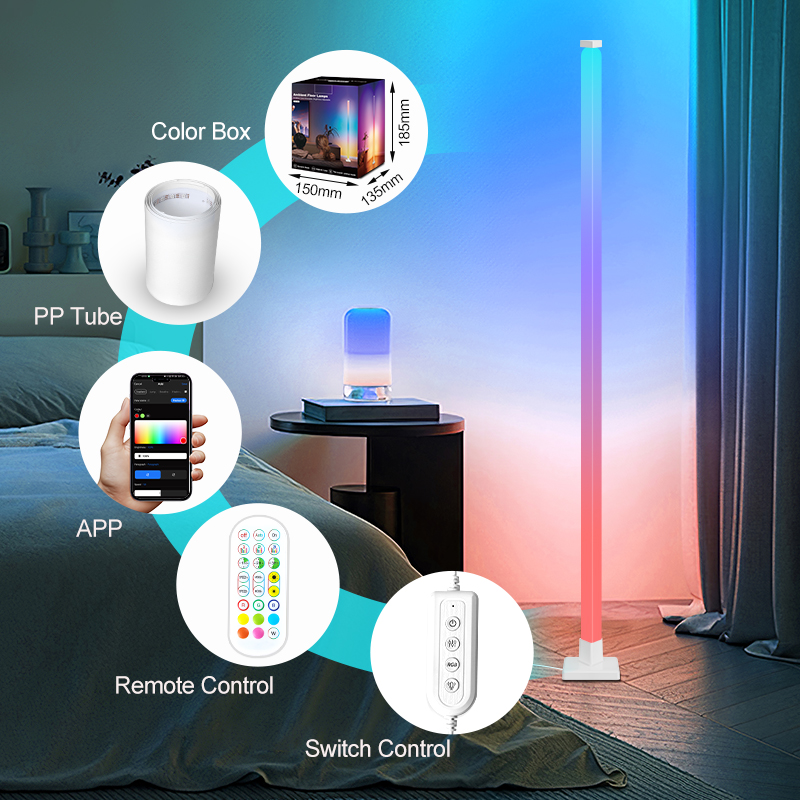 RGB Dimmable Smart Standing LE - Lighting Decoration Stand 评论和价格
