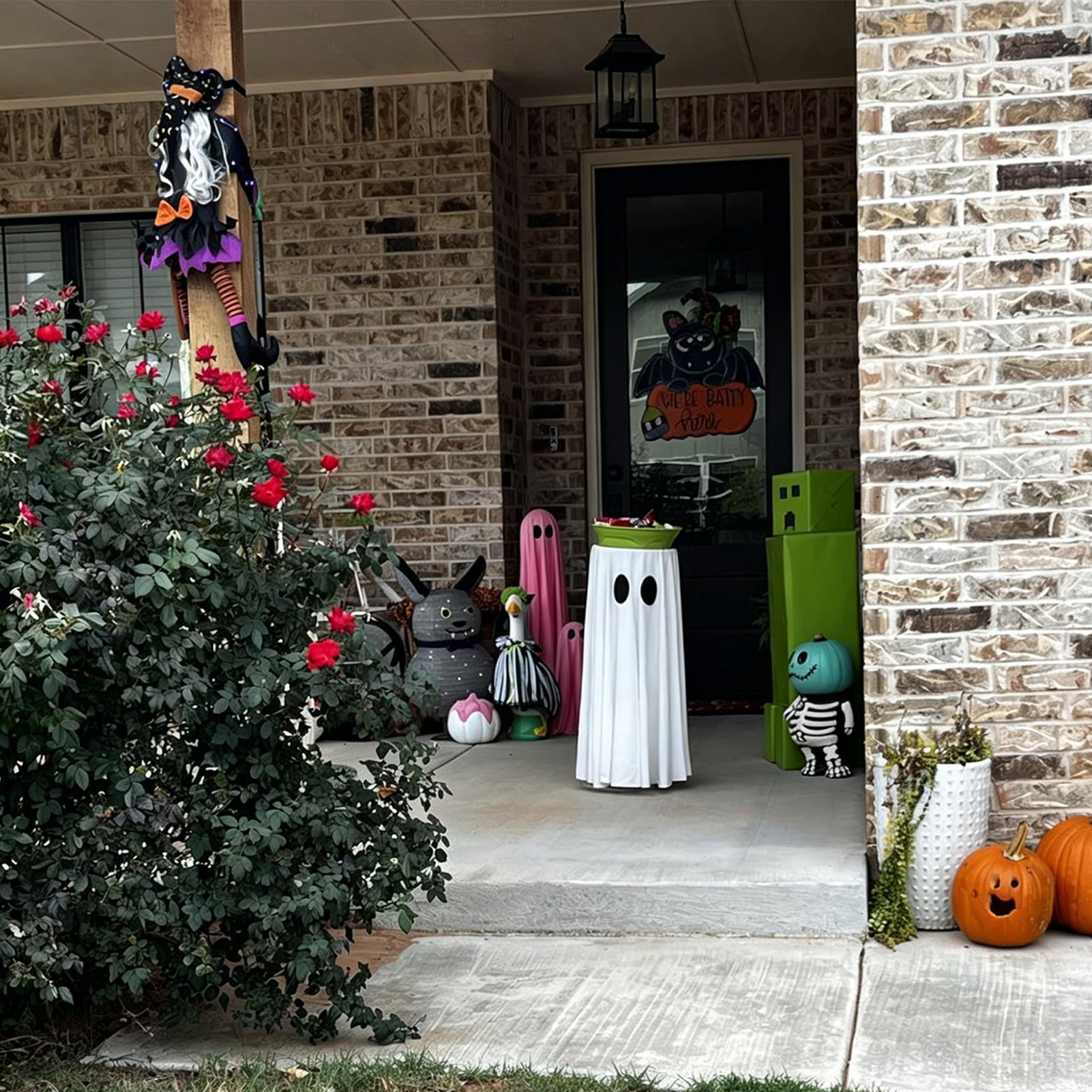 Halloween Ghost Decorations Ou - Lighting Decoration Stand 评论和价格