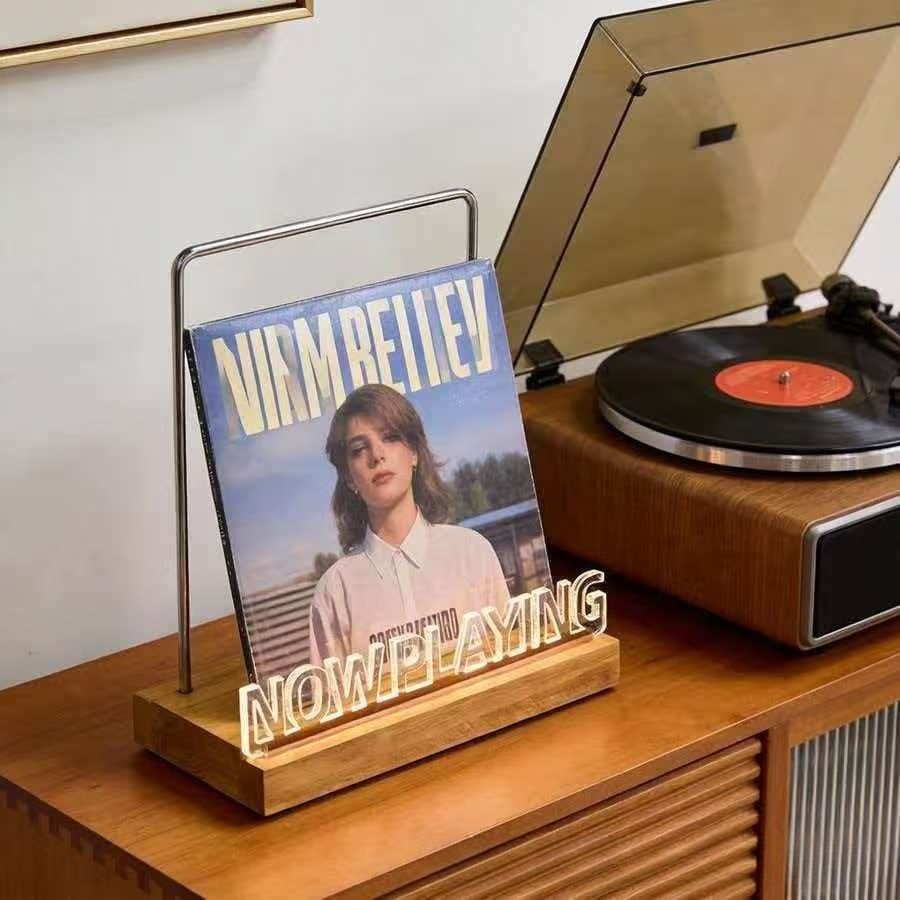 Light Up Vinyl Record Display  - Lighting Decoration Stand 评论和价格