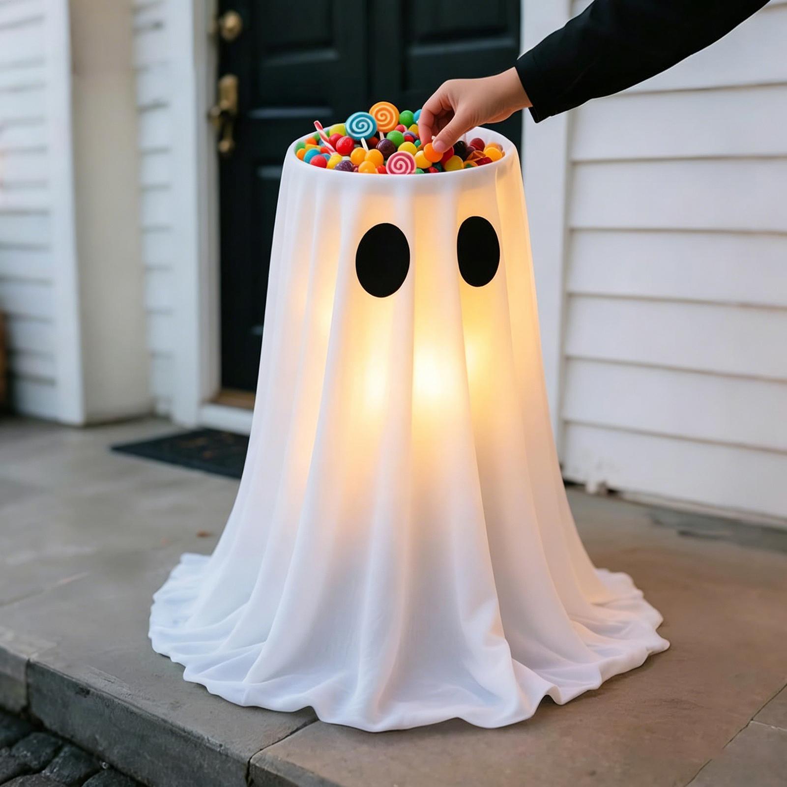 Ghost Halloween Decorations 8  - Lighting Decoration Stand 评论和价格